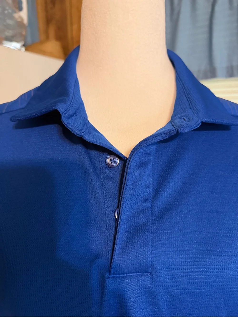 adidas Royal Blue Men's Polo Shirt